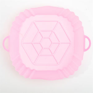 Reusable Air Fryer Silicone Pot Non Stick Baking Liner Heat Resistant Kitchen Cooking Mat Household Food Grade Bakeware Supplies