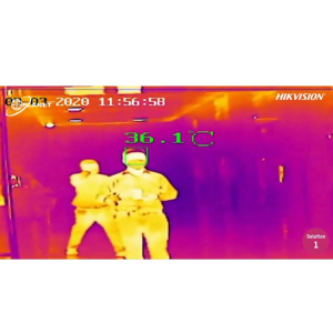 Hikvision กล้องวงจรปิด DS-2TD2617B-3/PA(B) ตรวจวัดอุณหภูมิร่างกาย แจ้งเตือนทันที (ออกใบกำกับภาษีได้)