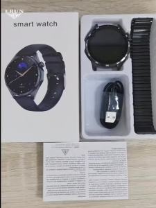 Smart Watch 1.5-inch Touch Screen Stylish Elastic Strap Sports Tracking with Call Reminder/Message Reminder/Alarm Reminder