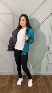 Jaket Wanita Taslan Waterproof Casual & Jaket Bolak Balik BB