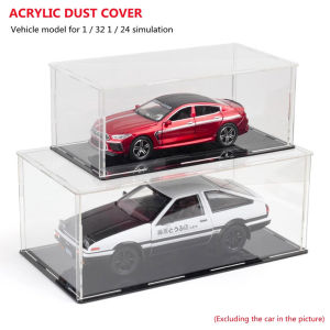 1:32 1:24 Model Car Toy Storage Holder Transparent Dust-Proof Cover Acrylic Clear Display Box
