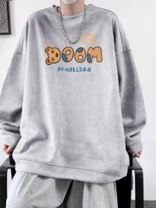 American Retro Suede Sweatshirt: A Guide to Loose Fit & Heavy Weight Crew Neck Coats