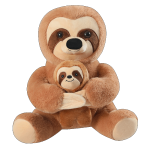 Kawaii Koala Mother And Child Series Plush Doll Simulation Penguin Dolphin Meerkat Sloth Tortoise Tiger Kangaroo Plush Toy Gifts