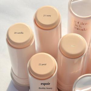 Espoir Foundation Stick - Korean Multi-Functional Makeup Stick for Highlighting Concealing & Contouring | Creates Hydrating Glass Skin Finish with Long-Lasting Wear