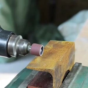 Bộ 102 Trống Mài Nhám 1/2 1/4 Inch Kèm Trục Mài 80/120/180 Grit Phù Hợp Với Máy Khoan Móng Băng Mài Mòn Xoay Dùng Cho Chế Tác Gỗ