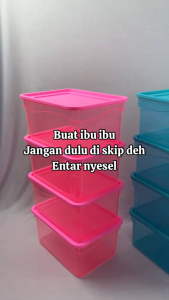 Calista Troya Set 4 in 1 Container Tempat Penyimpanan Serbaguna