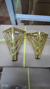 15cm Kaki Sofa Emas / Sofa Leg Heavy Duty / Kaki Kursi Besi