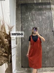 Dress Wing Wanita Bahan Baby Terry 18715-C LD 100CM BISA COD