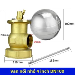 CHUANGXINZHE | Van Điều Chỉnh Mực Nước Inox