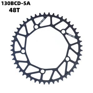 GUSTAVO 130BCD Ultralight Bicycle Chainring Narrow Wide Stars 46/48/50/52T Sprocket For Road Bike Folding Bicycle