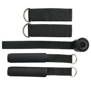 11-Piece Set Elastic Resistance Band Fitness Sports Equipment Dog Clip Multi-Functional Tension Rope Gym Training Accessories