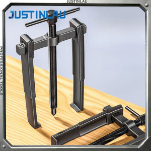 JUSTINLAU 1 Piece Two Claw Puller Bearing Disassembler  Alloy Steel Puller  Automotive Repair Gear Pulley Disassembly Tool
