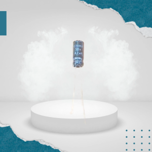 5 Pcs Elco 4.7μF 50V - Kapasitor Elektrolitik Ukuran Kecil untuk PCB