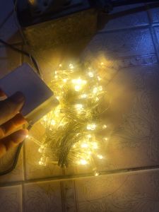 ไฟกระพริบ LED 100ดวง ผ่านไฟปีใหม่ สีแดง เขียว ใหญ่ 10 มม ไฟหิ่งห้อย ไฟตกแต่งห้อย ไฟตกแต่งสวน ไฟตกแต่งปาร์ตี้ รุ่น RGB สลับสี และใหญ่ 10 เมตร แบบได้ง่าย