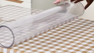 2/4/6/8/10 Seater PVC Table Mat Tablecloth Transparent 1.5MM Rectangular Heat Resistant Waterproof Table Cover
