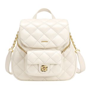 Just Star | Twin Star Commute Bag Small Fresh Quilted Backpack