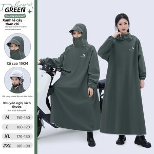 ZHENGYU | Áo Mưa Toàn Thân Chống Thấm Dành Cho Xe Điện