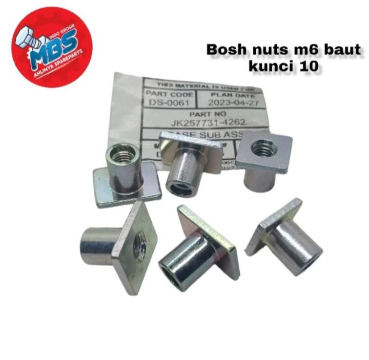 boss nuts cover bodi mur bos kotak boshing mur m6 Baut 10 original ...