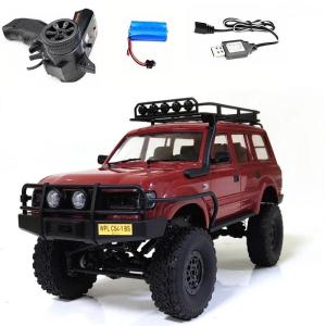 WPL C54-1 RC CAR Full scale Off-road Climbing Control Full Size Electric Car C54 WPL Truck Childrens Toy Gift