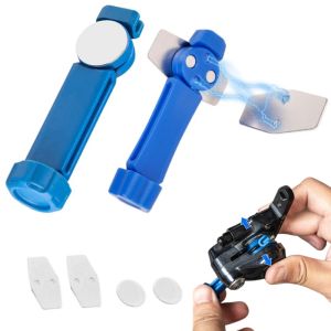 2in1 Bicycle Brake Pad Spreader Tool Durable Steel Rotatable Bike Oil Disc Piston Reset Hydraulic Brake Caliper Piston Extension