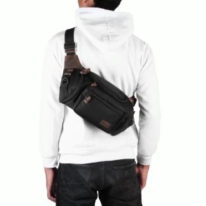 Waistbag Pria Kulit Ukuran Besar Murah Berkualitas Tas Pinggang Pusiill