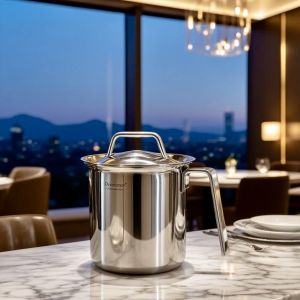 Stainless Steel Oil Bottle 18-10 Three-layer Steel Coffee Pot Hot Milk Cup Multifunctional Tea Cup for Home Use Kitchen Storage