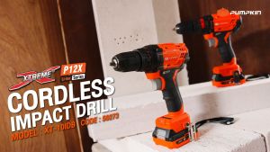 สว่านกระแทกไร้สาย 10 mm XTREME 12V XT-10IDB รหัส 50273