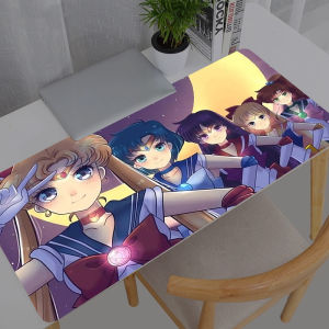 Bandai | Mouse Pad Sailor Moon Professional eSports Game Players Durable Speed Lock Edge Rubber Game Desk Mousepad Keyboard Mat