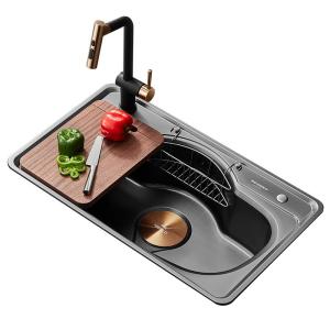 HIGOLD | Press Pattern Nano Drawing Stainless Steel Sink