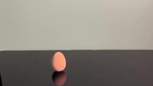 Soft Rubber Bouncy Eggs Bouncy BallsToys Interactive Fetch Bouncing Balls Dog Bite Cat Teeth Toy Balls Puppy Toys 6 PCs Funny Happy Face