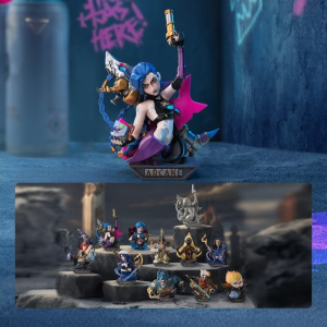 League of Legends Animation Collaborative Figure Blind Box Jinx Vi Caitlyn Series