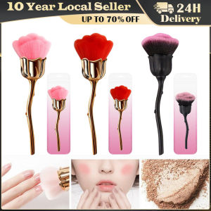Rose-shaped Soft Brush for Manicure Nail Art Dust Brush Nail Dust Brush Gel Polish Dust Cleaning Nail Brushes Tool Nail Supplies