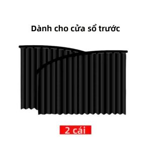 2 Chiếc Tấm Che Nắng Ô Tô Rèm Cửa Sổ Tự Động Bảo Vệ Sự Riêng Tư Chống Tia UV Lá Chắn Polyester Mỏng Cho Phụ Kiện Nội Thất