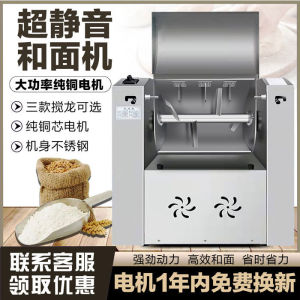 Large Scale Commercial Electric Silent Dough Mixer 10/15/25kg Bread Making Machine Kitchen Food Processing Equipment
