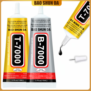 15/50/110ML T7000 Black Adhesive Glue For Phone Repair B7000 Clear DIY Multi-purpose Super Glue With Precision Applicator Tip