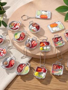 HANYIMOWAN | Miniature Simulated Mandarin Duck Hot Pot Model Accessories