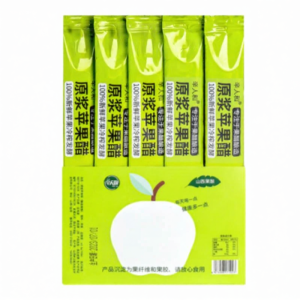 True Original Apple Cider Vinegar Sugar Free Mini Bottle Portable 0Cal Fruit Vinegar Small Packaging Health Drink by Xinrenhe
