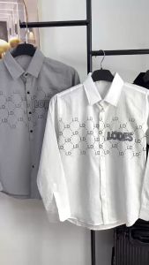 Áo sơ mi nam vải đũi cao cấp tay dài phối 2 túi đẹp sang giá rẻ chuẩn shop uy tín