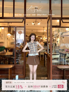 High Waist Short A-Line Skirt Pants Stylish Slimming Fit