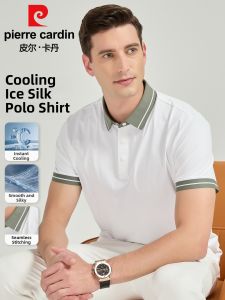 Pierre Cardin | Ice Silk Breathable Short Sleeve Mens Polo Shirt