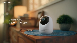 Dreame NAVO A131 Care 1 InCam Indoor CCTV - 2.5K Clarity View - Two-way Audio - AI Detection - Works with Google Assistant
