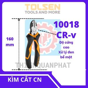 Kìm cắt công nghiệp TOLSEN kìm điện kìm cắt chéo đồ nghề dụng cụ sửa điện