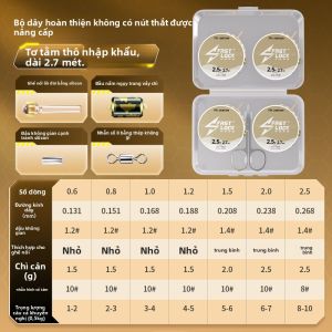 CHUANZE | Bộ Dây Mồi Cá Chép Không Nút Cường Độ Cao