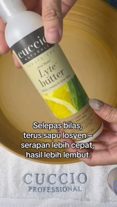 Cuccio Butter Lyte - White Limetta & Aloe Vera (U.S Products) Body Lotion Butter Lotion 237ml