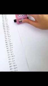 Con Lăn Tạo Phép Tính Cộng Trừ Cho Học Sinh Tiện Lợi Trong Phạm Vi 100