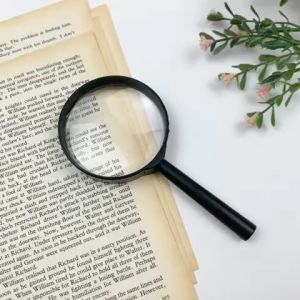 SAMOYED MGFG-B60 Kaca Pembesar Plastik Ekonomis / Magnifying Glass / Plastic Magnifier 60 mm