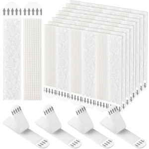 48PC Picture Hanging Strips L Size Image Hanger Adhesive No Nails No Damage  Supplementary Adhesive Poster Frame Installation