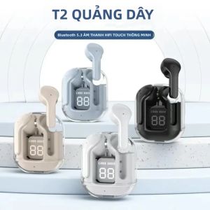 Tai Nghe Không Dây JEWAY T2 - Âm Thanh Hi-Fi Bluetooth 5.3 Chống Nước IPX7 Khử Tiếng Ồn Kiểu Đeo Trong Tai Thời Lượng Pin Lên Đến 10 Giờ