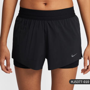 Quần Short Chính Hãng Dri-Fit One Nữ Mid-Rise Hai-Trong-Một Thoáng Mát