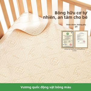 Tấm Lót Tã Thoáng Khí Chống Thấm Có Thể Giặt Được Cho Bé